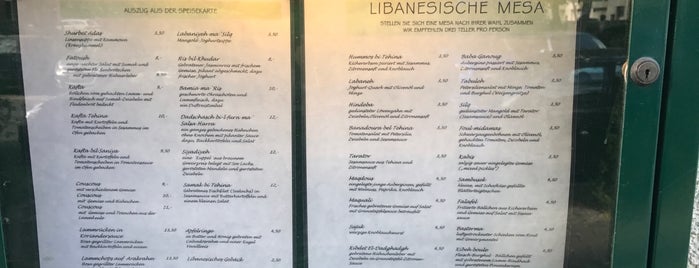 Mesa - Libanesisches Restaurant is one of Berlin.