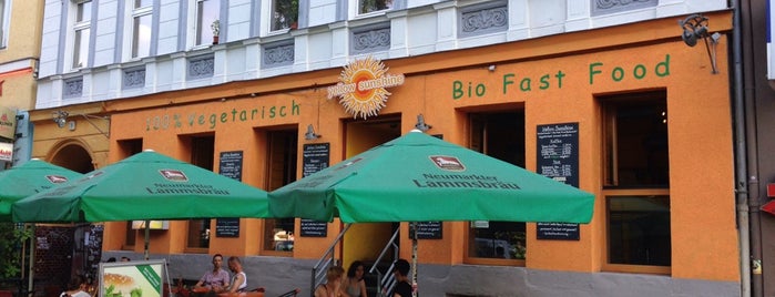 Yellow Sunshine Burger is one of Berlin - vegan-friendly places.