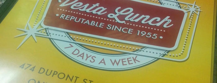 Vesta Lunch is one of Toronto Restaurants.