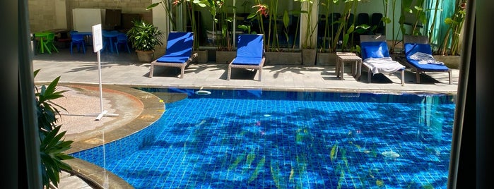 EDEN Hotel Kuta Bali is one of Hotels that I've been stayed.