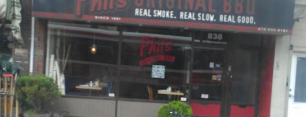 Phil's Original BBQ is one of Choice!.