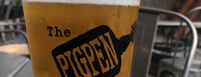 Pigpen Neighborhood Bar is one of Tempat yang Disukai Ron.