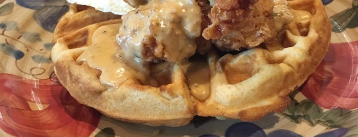 Whiskey Cake Kitchen & Bar is one of The 15 Best Places for Chicken & Waffles in San Antonio.