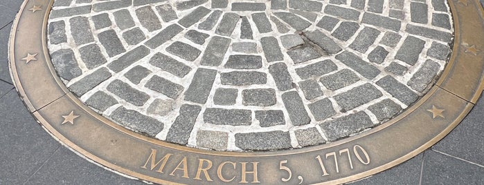 Boston Massacre Monument is one of 2 do list # 2.
