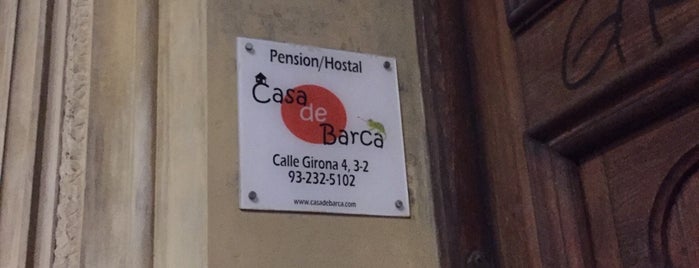 Pensión Casa de Barca is one of Barcelona.