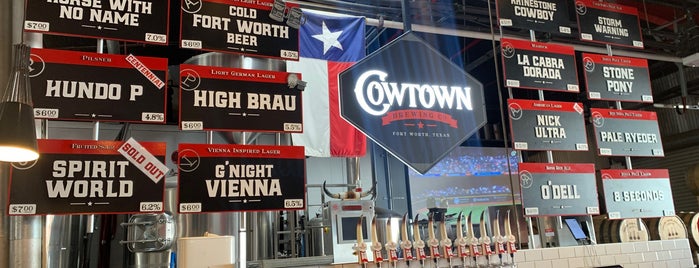Cowtown Brewing Company is one of Fort Worth 🐂🐂🐂.