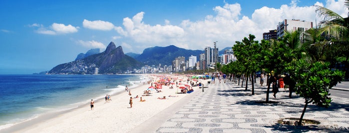 Praia de Copacabana is one of Rio de Janeiro.
