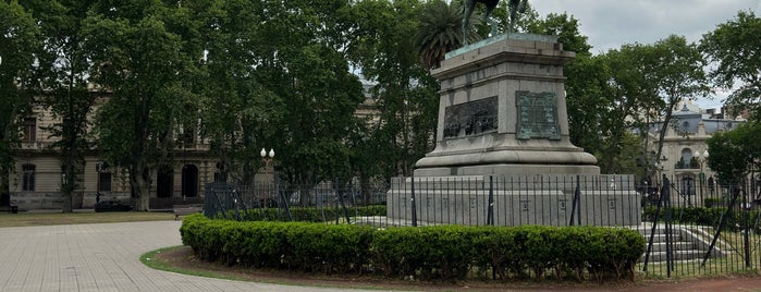 Plaza San Martín is one of Top 10 favorite places in Rosario, Argentina.