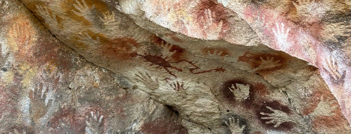 Cave of Hands of Pinturas River is one of UNESCO World Heritage in Argentina.