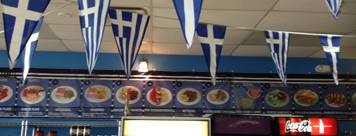 Sokols Greek Deli & Cafe is one of Tempat yang Disukai Crystal.