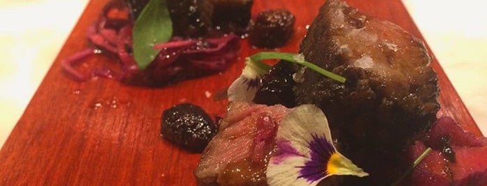 Uchi is one of Alison Cook's Top 100 (2015).