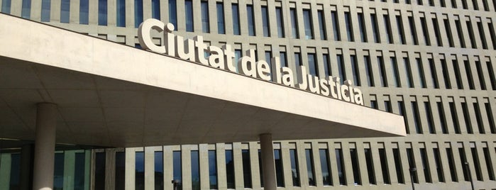 Ciutat de la Justícia is one of Cataluña: Barcelona.