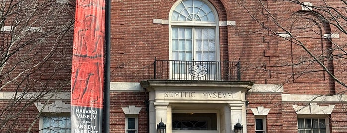Semitic Museum at Harvard is one of Museums-List 4.