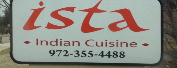 Ista Indian Restaurant is one of Lugares favoritos de Darrell.