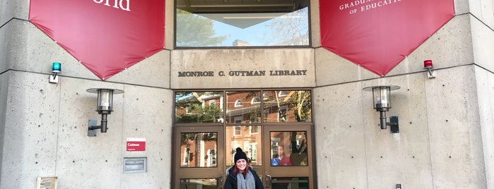 Gutman Library (HGSE) is one of Harvard: Places to Study.