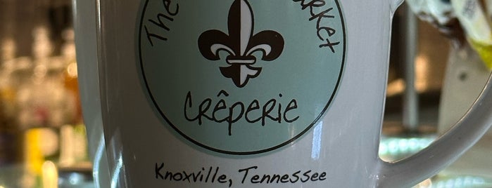 The French Market  Creperie is one of Knoxville Foodie.