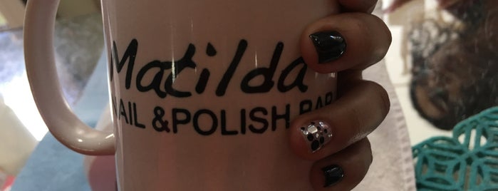 Matilda nail & polish bar is one of Felipe'nin Beğendiği Mekanlar.