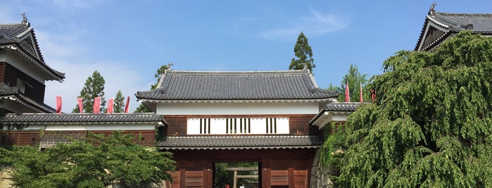 Ueda Castle Ruins Park is one of 日本の100名城.