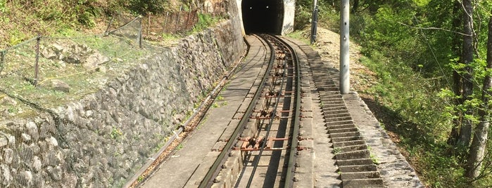 Cable Car Tateyama Station is one of Tateyama Kurobe Alpen Route.