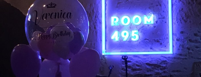 Room 495 is one of Bar.