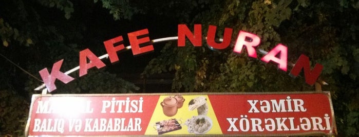 Kafe Nuran is one of Sheki (All over the city).