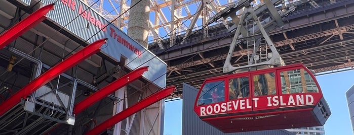 Roosevelt Island Tram (Roosevelt Island Station) is one of US with the kids.