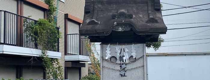 東葛西稲荷神社と八幡神社 is one of 足立区葛飾区江戸川区の行きたい神社.