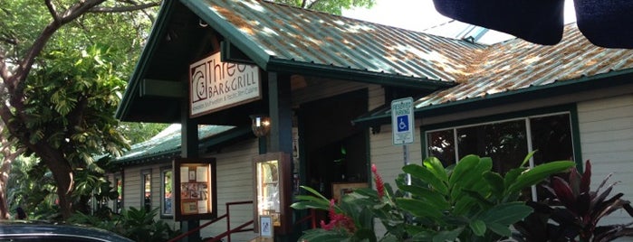 Three's Bar & Grill is one of Maui places to check out.