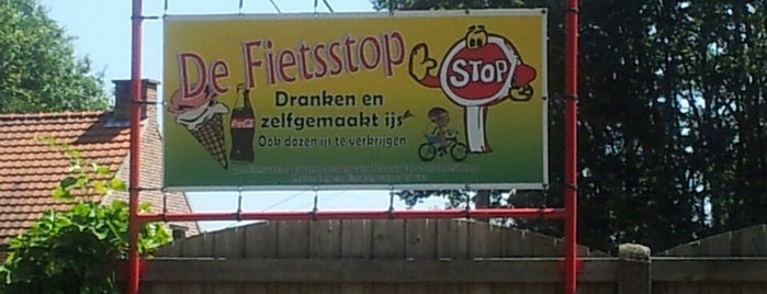 De fietsstop is one of Yummie places!.