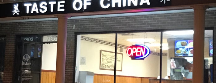 Taste of China is one of Restaurants to visit.