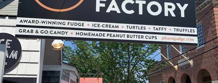 Provincetown Fudge Factory is one of Tempat yang Disukai Nate.