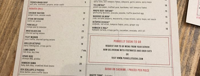 Pubbelly Sushi is one of Miami.