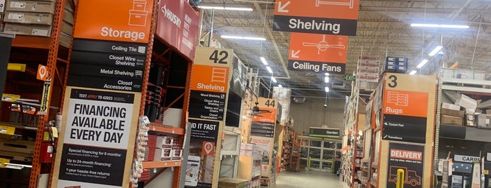 The Home Depot is one of where i have been.