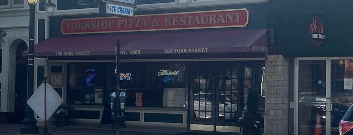 Yorkside Pizza and Restaurant is one of Yale Hangouts.
