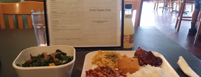 Souly Vegan Cafe is one of Tempat yang Disimpan Charlie.