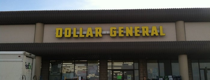 Dollar General is one of Places I frequent.