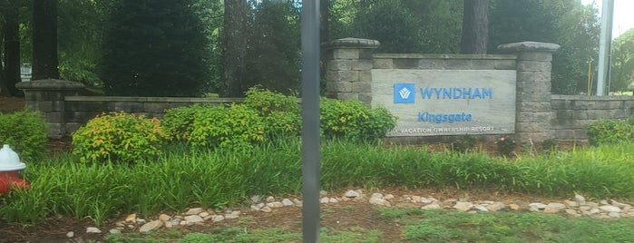 Wyndham Kingsgate is one of AT&T Wi-Fi Hot Spots - Hospitality Locations #2.