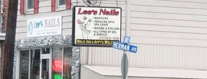 Lee's Nails Lemoyne is one of favorites.