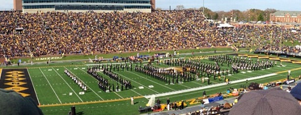 Faurot Field at Memorial Stadium is one of NCAA Division I FBS Football Stadiums.