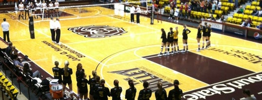 Hammons Student Center is one of Stadiums visited.