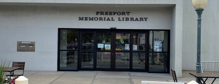 Freeport Memorial Library is one of My Stops in the Neighborhood.