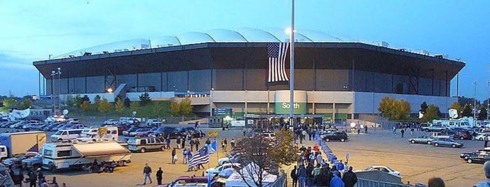 Pontiac Silverdome is one of Stadiums and Arenas.