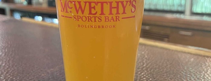 McWethy's Sports Bar is one of Wings.