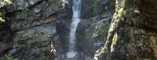 Leopard's Kloof waterfall is one of Betty's Bay.