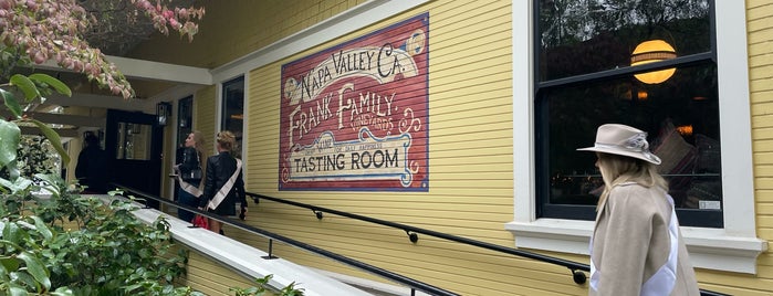 Frank Family Vineyards is one of Napa Wineries.
