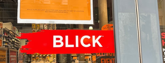 Blick Art Materials is one of New York.