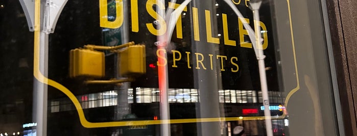 Library Of Distilled Spirits is one of New Restaurants to Try.