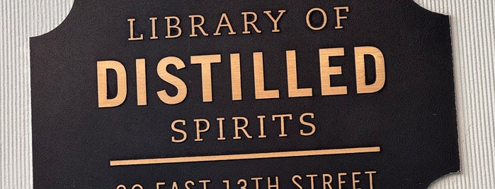 Library Of Distilled Spirits is one of Dranks.