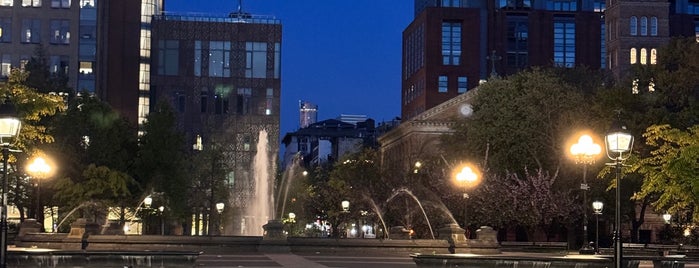 Washington Square Fountain is one of The Next Big Thing.