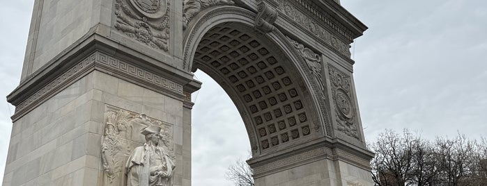 Washington Square Arch is one of new york.